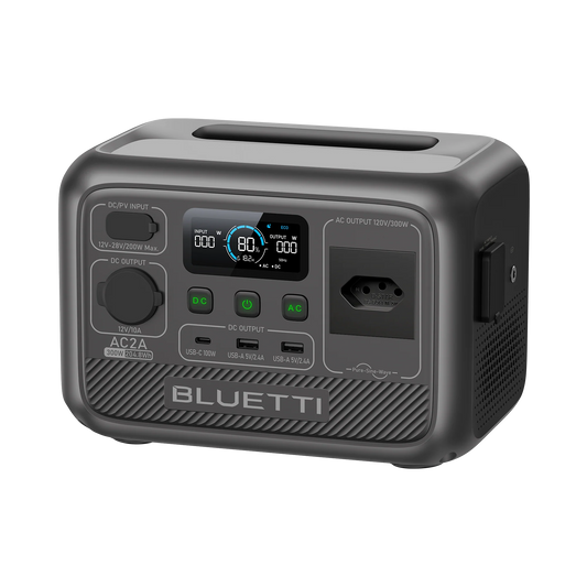 BLUETTI AC2A Portable Power Station | 300 W 204 Wh