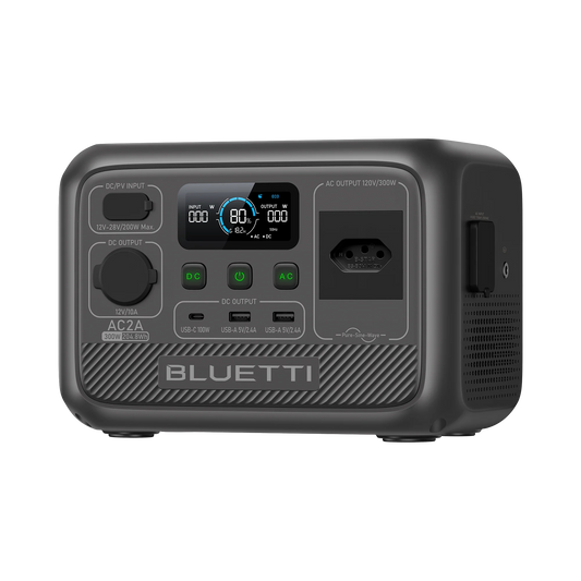 BLUETTI AC2A Portable Power Station | 300 W 204 Wh